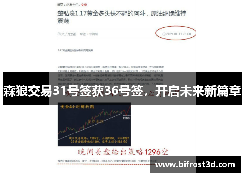 森狼交易31号签获36号签，开启未来新篇章